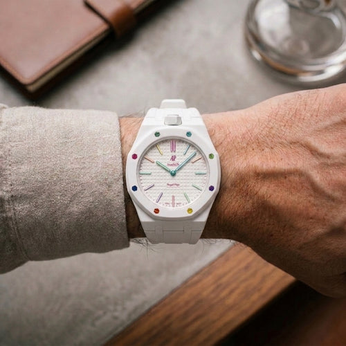 Apex Pop Sport Strap — Huit Blanc (White)