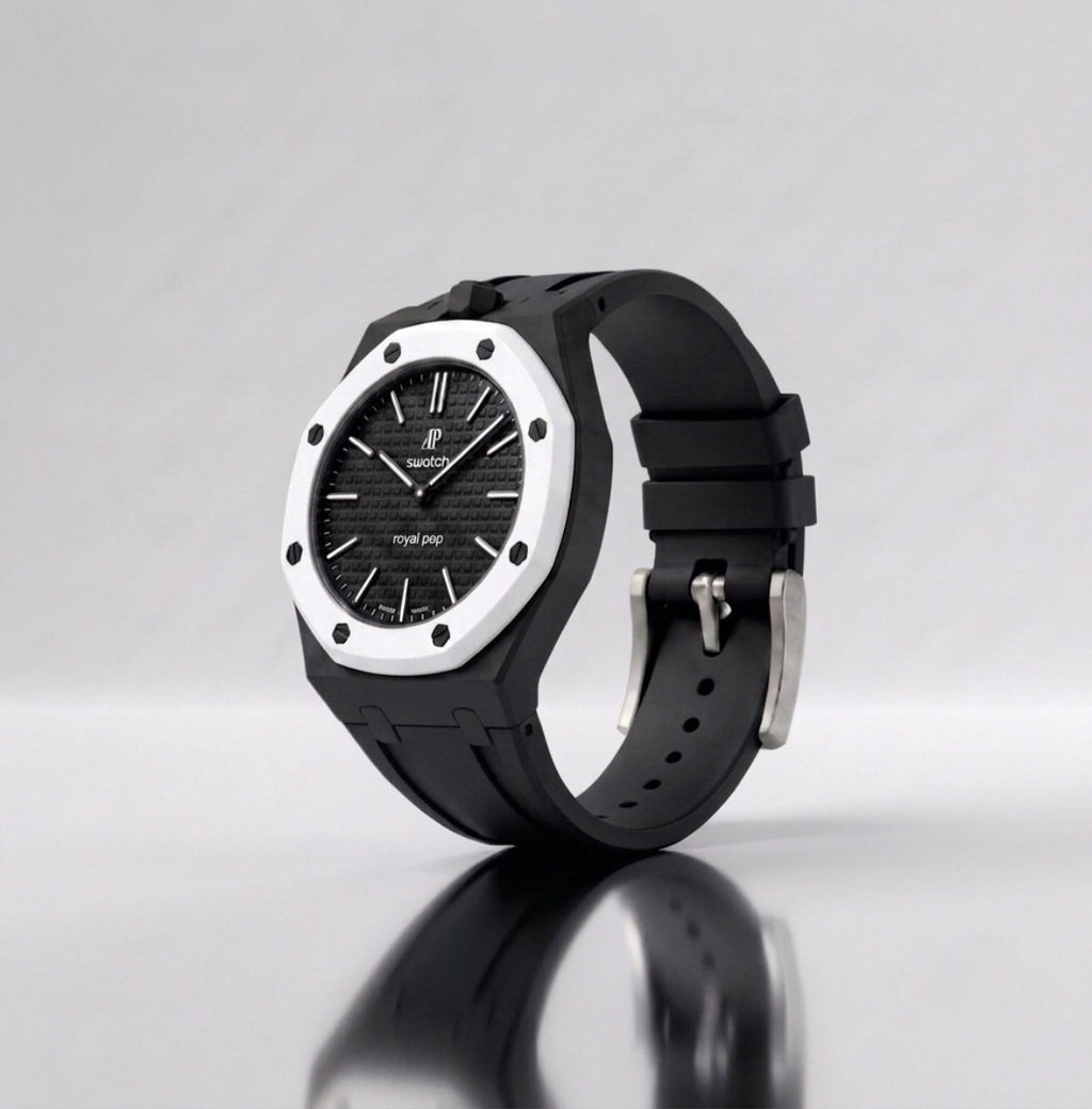 Apex Pop Sports Strap — Ocho Negro (Black)