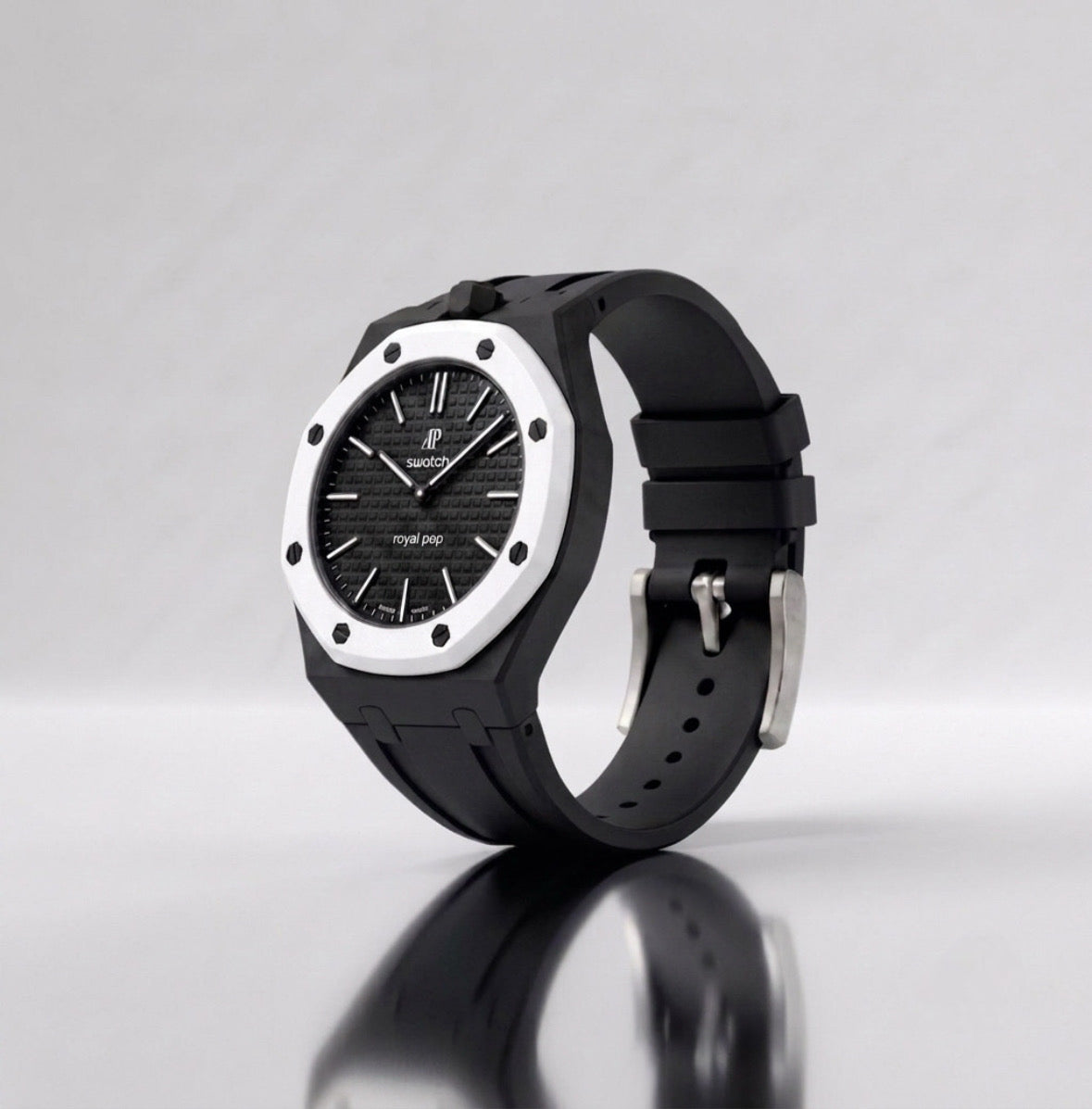 Apex Pop Sports Strap — Ocho Negro (Black)